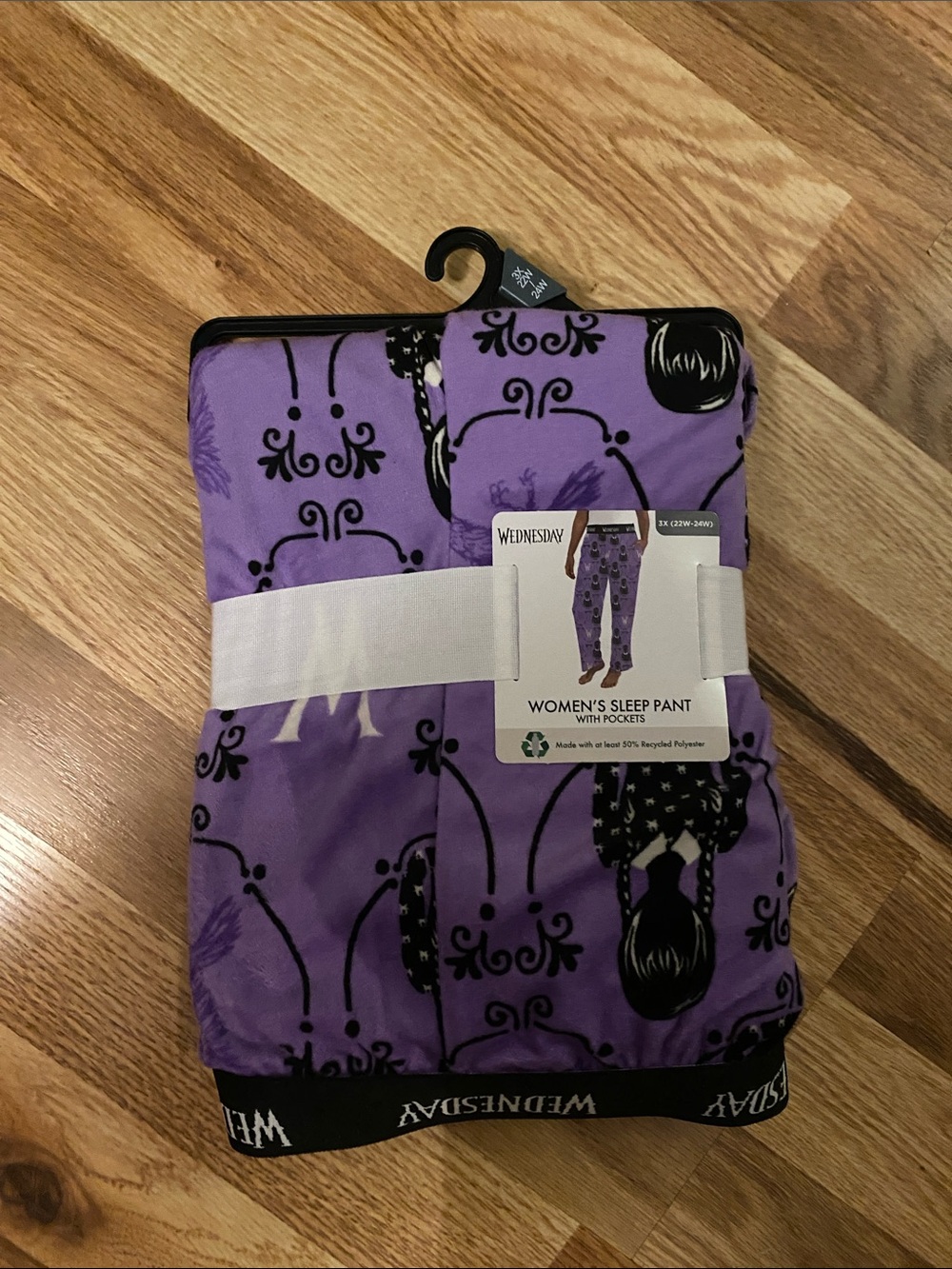 Wednesday Adams Sleep Pants with Pockets